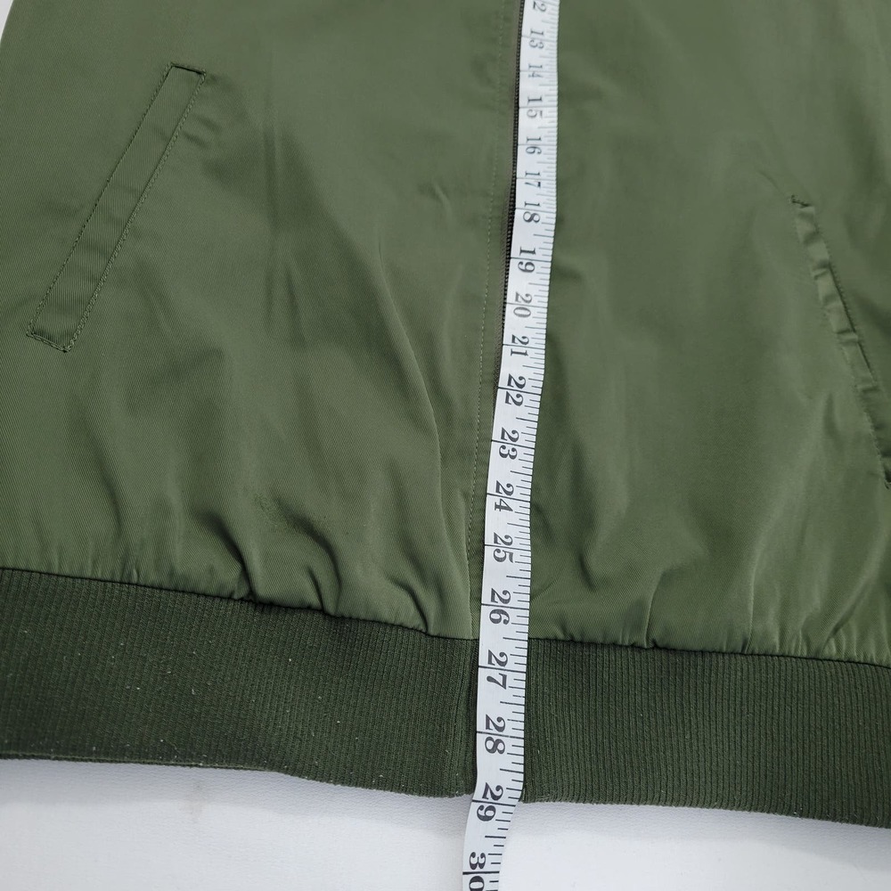 Bernardo Men's Olive Green Bomber Jacket Size S 10522-0488 - Picture 10 of 10